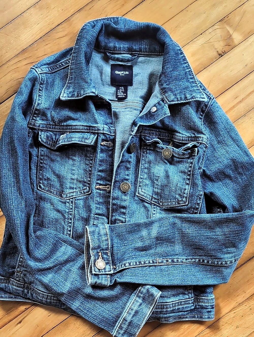 Gap Kids Girls Denim Jacket Size XL Or 12